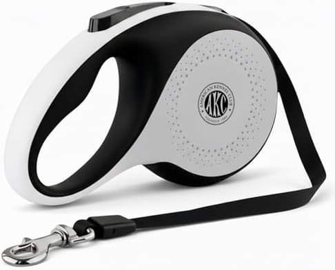 American Kennel Club Heavy Duty Retractable Dog Leash, Tangle-Free, Ergonomic by AmericanKennelClub