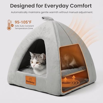 Cooling Pet Bed with Water-Fill Cooling Pad, Thick Breathable Pet Cooling Mat - Image 3