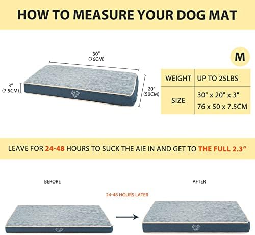 VANKEAN Waterproof Reversible Crate Mat Cool/Warm Washable Joint Relief - Image 2