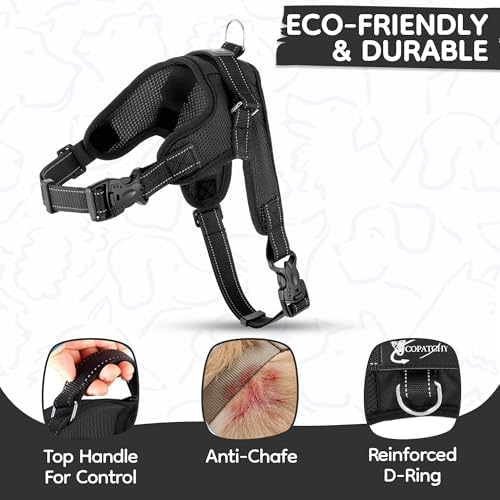 No Pull Reflective Adjustable Dog Harness - Image 4