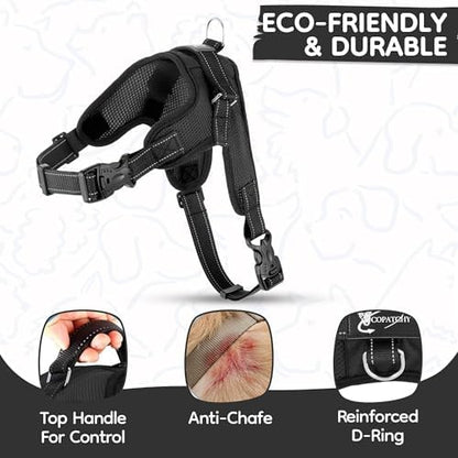 No Pull Reflective Adjustable Dog Harness - Image 4
