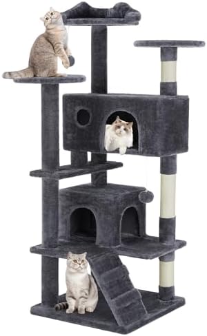 Sweetcrispy 54 Inch Cat Tree Tower by Sweetcrispy