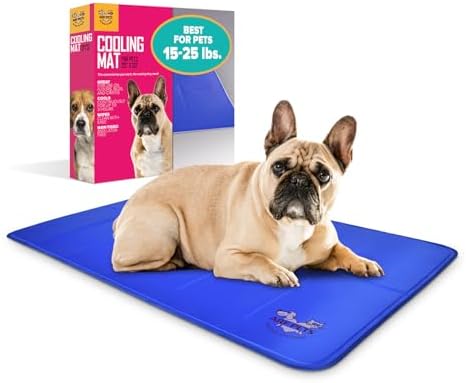 Arf Pets Dog Self Cooling Pet Bed Solid Gel Based | Durable & Non-Toxic by ArfPets