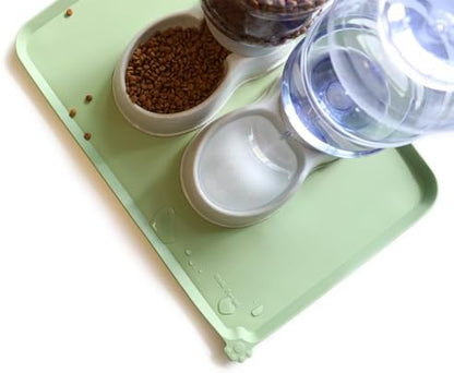 Hoki Found Large Silicone Pet Food Mats Tray - Image 5