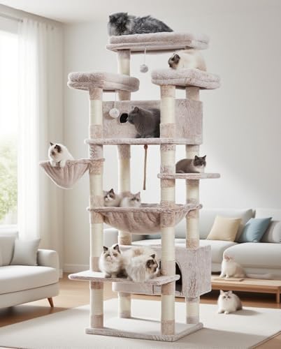 Gitelsnour Cat Tree, Big Condo Hammock GCT030MU by Gitelnour