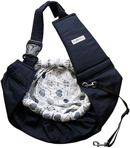 Pet Sling Carrier, OrgMemory Adjustable Dog Sling, Small Dog Cat Outdoor by OrgMemory