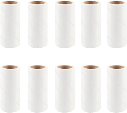 300 Sheets Mini Lint Roller Travel Size Refills, Reusable Pet Hair Remover by Nokiils