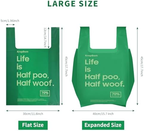 125 Count Cat Poop Bags Large Pet Waste Sacks - Image 4