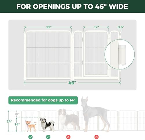 FXW Dog Gate, Extra Wide Adjustable - Image 6