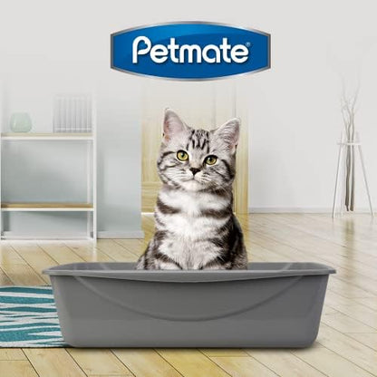 Petmate Open Cat Litter Box, Large Nonstick Pan - Image 7