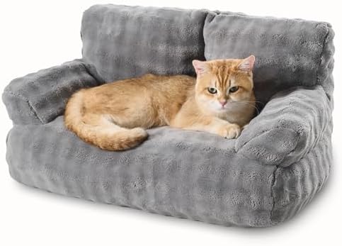 Cat Couch Bed, Cute Pet Sofa for Indoor Cats by Yaning