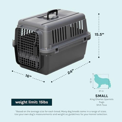 SportPet Airline Compliant Small 24" Travel Dog Kennel - Image 3