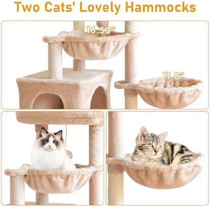 Cat Tree Cat Tower Condo Pet Activity Center Sisal Scratching Post - Image 4