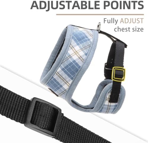 PUPTECK Small Dog Harness and Leash Set No Pull - Image 3