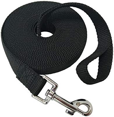 Nylon Training Dog Leash for Small Medium Large Dogs, 15ft 20ft 30ft 50ft Long by FancyCorgi