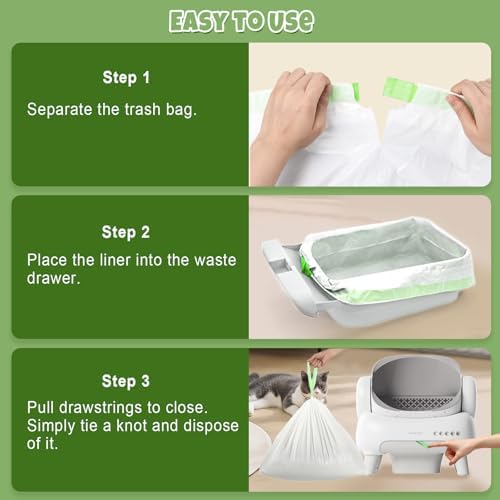 120 Count 27" x 13" Cat Litter Bags - Image 5