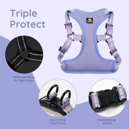 BELLA & PAL Adjustable Step-in Dog Harness, Puppy No-Pull Vest - Image 2