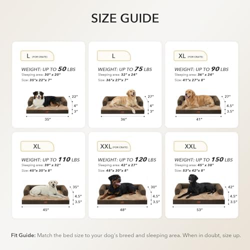 Orthopedic Washable Dog Bed for Extra Large Dogs - Image 5