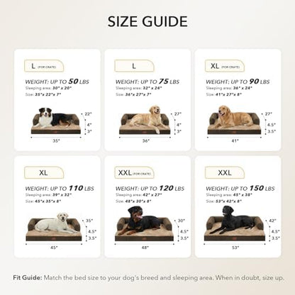 Orthopedic Washable Dog Bed for Extra Large Dogs - Image 5