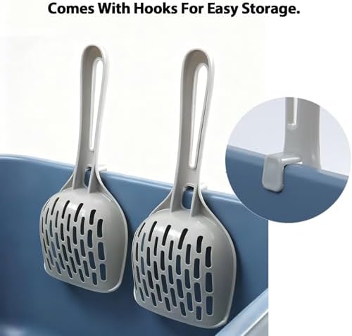 Cat Litter Scoop, ABS Plastic Kitty Litter Scooper - Image 4