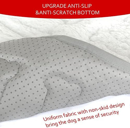 Dog Bed Crate Mat, Soft Plush Dog Bed Pad - Image 3