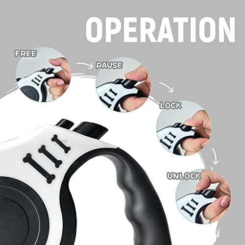 Retractable Dog Leash Automatic Telescopic Tractor Dog Tape - Image 3