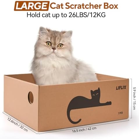 LIFLIX 7PCS Reversible Cat Scratching Pads - Image 3