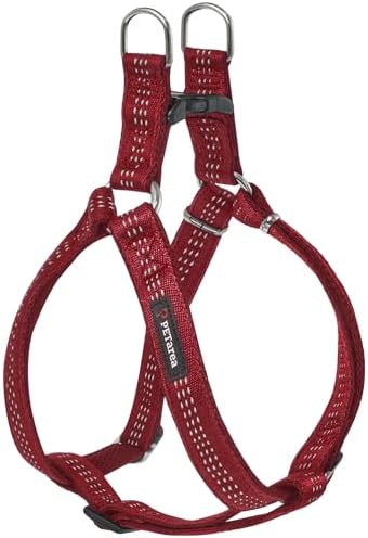 Step in Dog Harness, Reflective Adjustable Vest Harness by Petarea