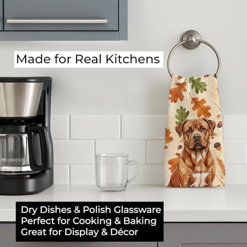 Caroline's Treasures Dogue de Bordeaux Dogs Kitchen Towel 15x25 in - Image 3