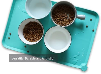 Hoki Found L Silicone Non Slip Pet Food Mats - Image 4