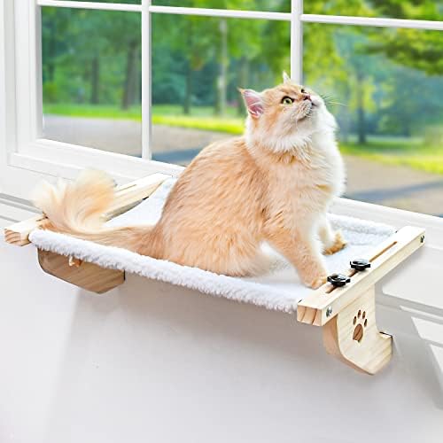 AMOSIJOY Cat Windowsill Perch by AMOSIJOY