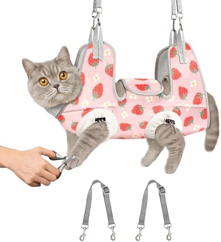 Supet Cat Grooming Hammock Harness by Supet
