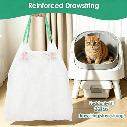 Robot Cat Litter Box Liners, 2.8 MIL Thick - Image 6