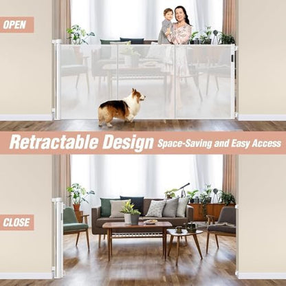Reinforced 42" Extra Tall x 75" Wide Retractable Gate - Image 4