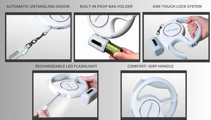 All-in-One Retractable Dual Dog Leash - Image 7