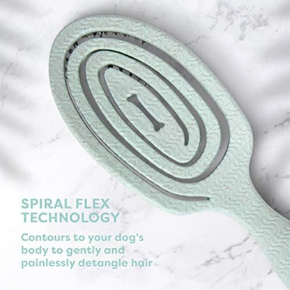 BioSilk for Dogs Eco-Friendly Boar Hair Bristle Brush - Image 5