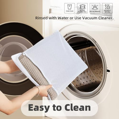 TYUU Bathroom Rugs Non Slip Washable, Super Absorbent Thin Bath Mat Quick Dry - Image 5