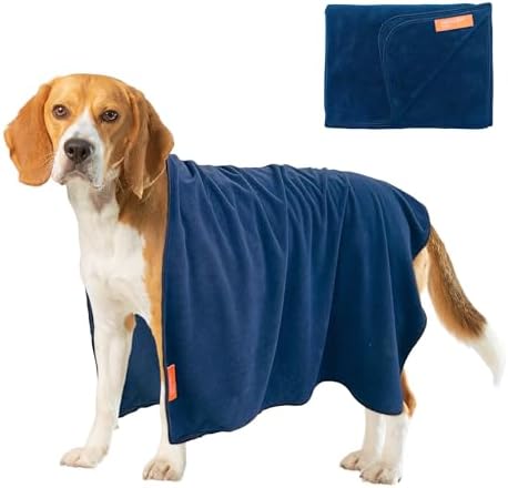 Drying Towel for Small and Medium Dogs, 32 x 21.6 in by DrenchedDog