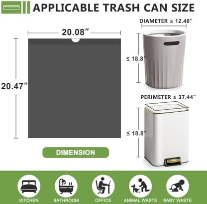 5 Gallon Drawstring Trash Bags - Image 2