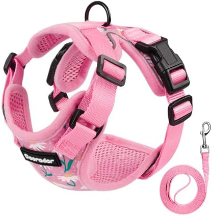 Dooradar Cat Harness and Leash Set, Adjustable and Escape Proof by Dooradar