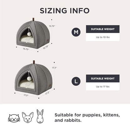 Bedsure 2in1 Cat Beds for Indoor Cats Cave for Kitten - Image 5