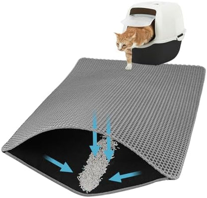 Cat Litter Mat, Double Layer Honeycomb by Xuanyaente