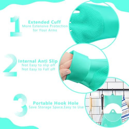 Pet Grooming Gloves—Dog Washing Gloves - Image 6