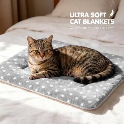 4 Pack Cat Bed Mat, Washable Sleeping Pad - Image 2