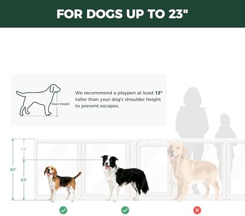 FXW AuraSpace Acrylic Dog Playpen - Image 7