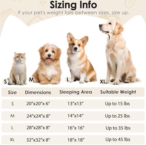 28in Large Dog Bed, Calming Donut Bed - Image 2