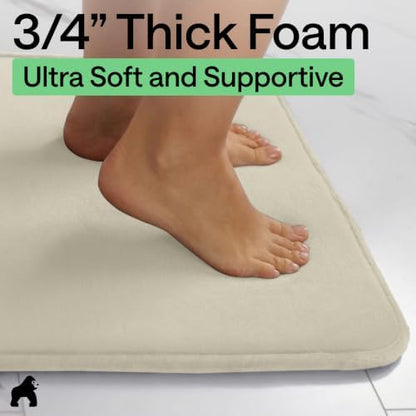 GORILLA GRIP® Memory Foam Bath Rug - Image 4