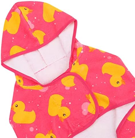 HDE Hooded Dog Bathrobe Quick Dry Towel Wrap - Image 6
