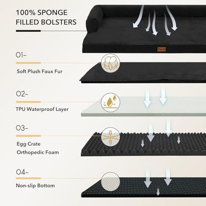 Waterproof Orthopedic Dog Bed for Medium Dogs - Image 7