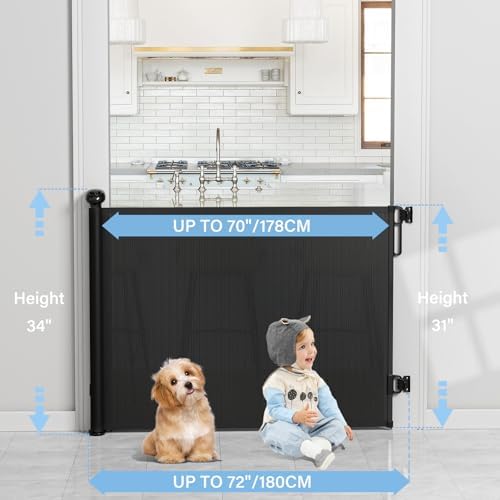 PRObebi Retractable Baby & Dog Gate - Image 4